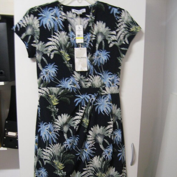 Tommy Bahama Dresses & Skirts - Tommy Bahama NWT Carmela Palisade Palms Navy Print Dress Size M